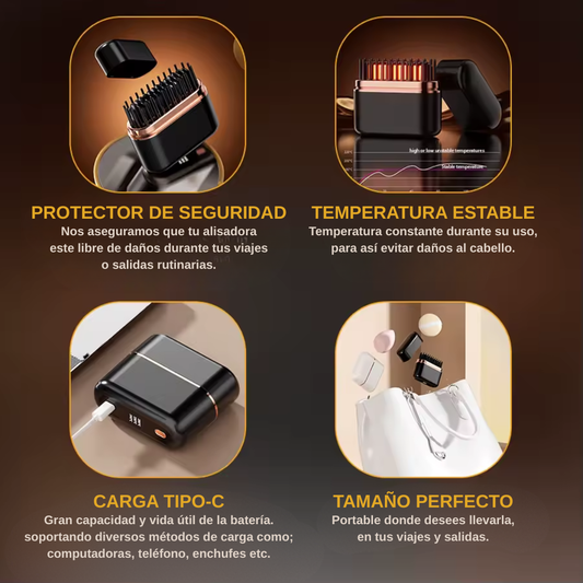 Mini Alisadora Premium Portátil - Aureen™