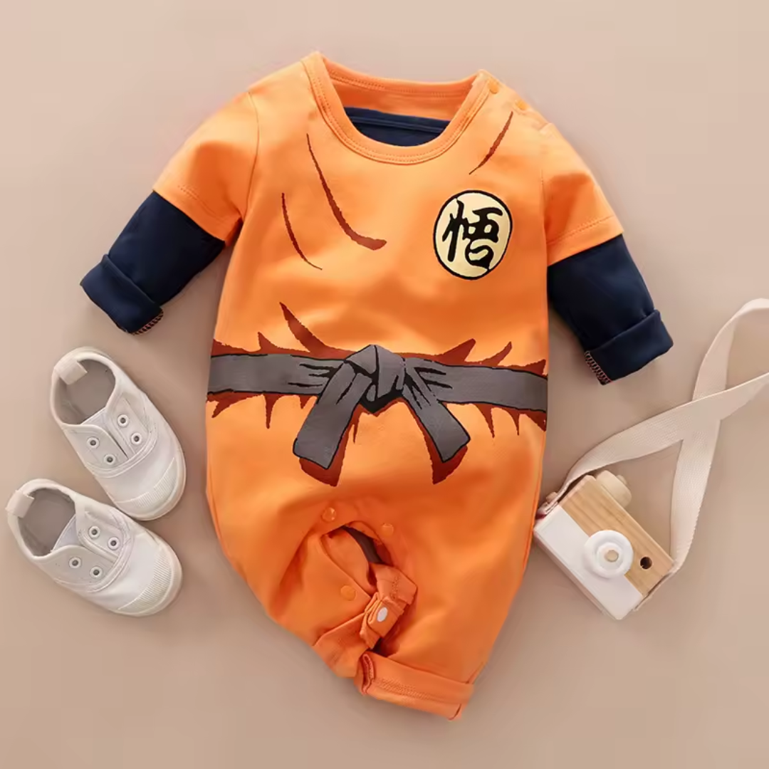 Mini Saiyan™ – El Traje de tu Pequeño Guerrero