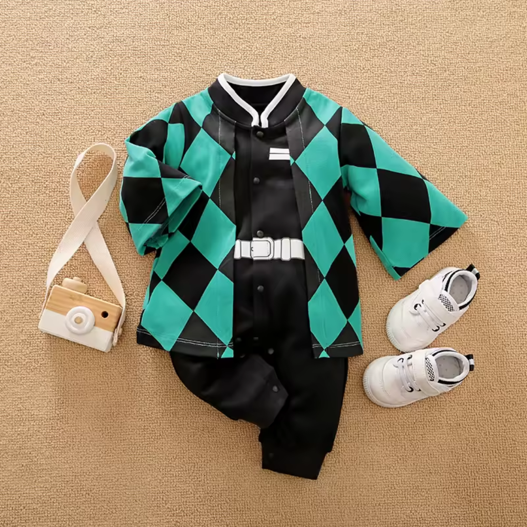 Mini Saiyan™ – El Traje de tu Pequeño Guerrero
