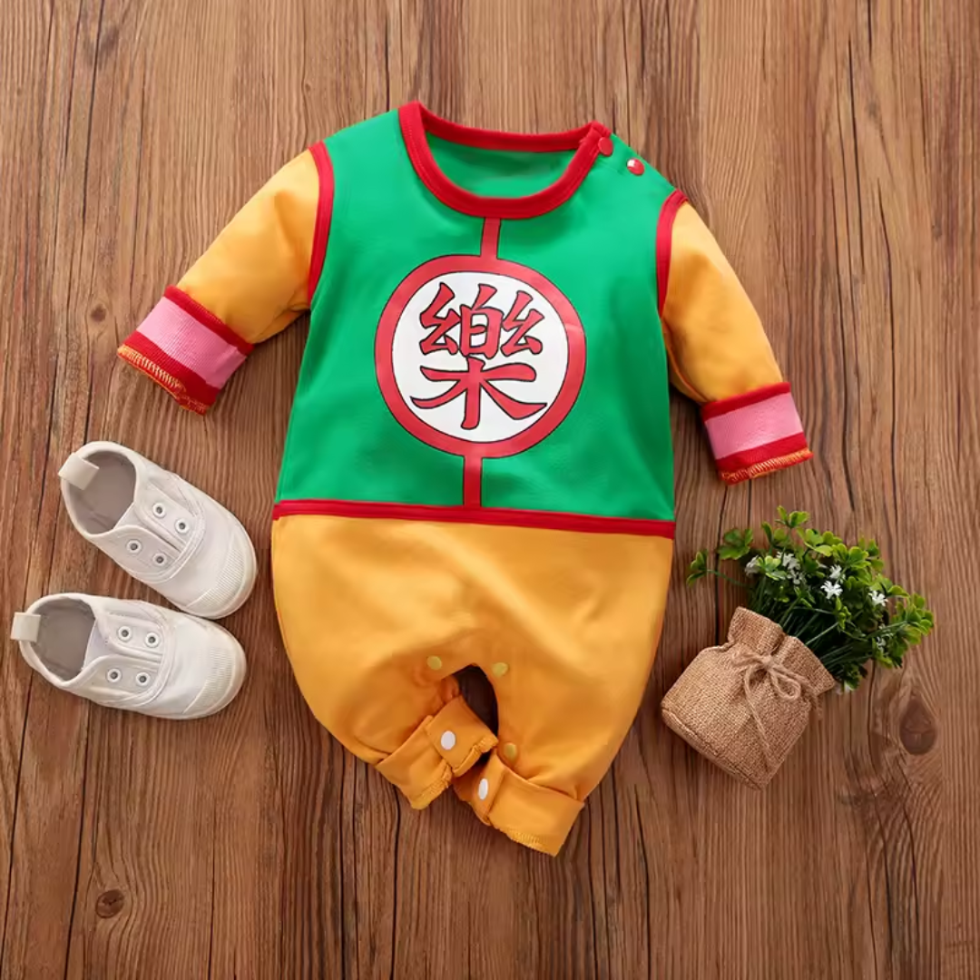 Mini Saiyan™ – El Traje de tu Pequeño Guerrero
